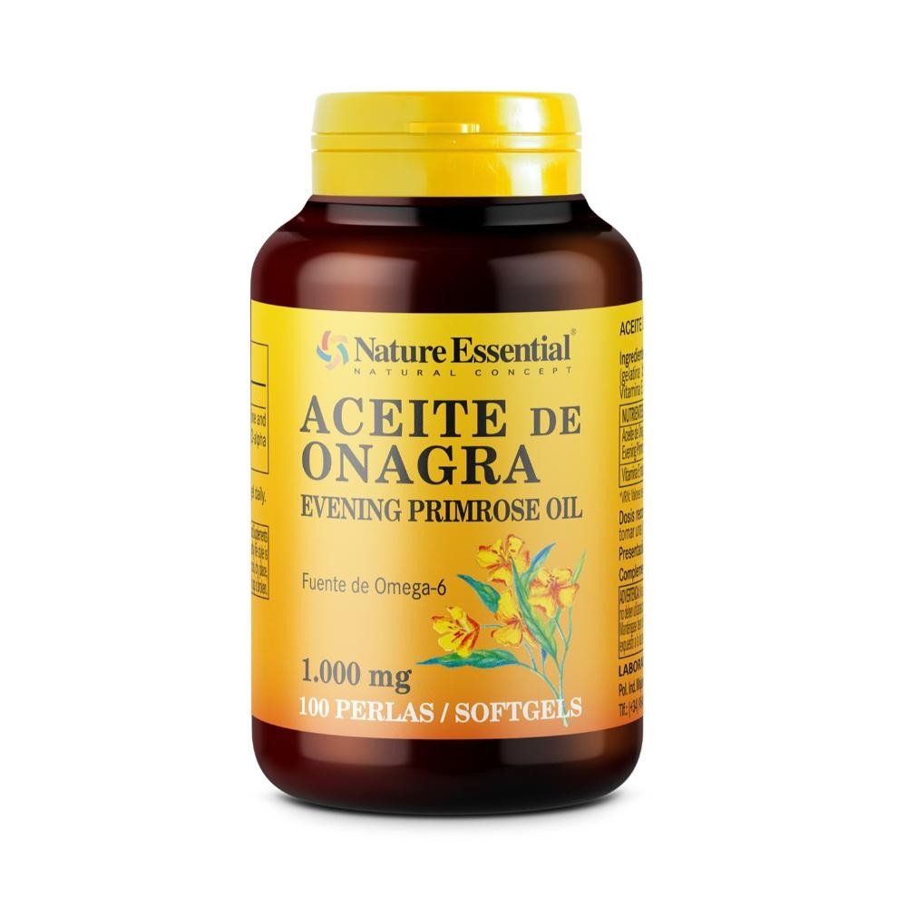Nature Essential Aceite de Onagra 1000 mg 100 Perlas-1
