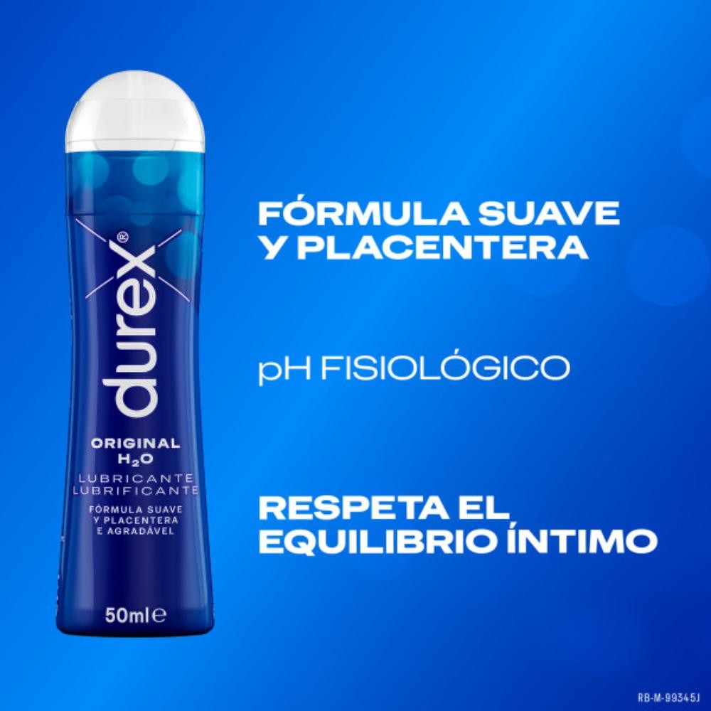 Durex Pack Lubricantes Fresa 50 ml + Original H2O 50 ml-2