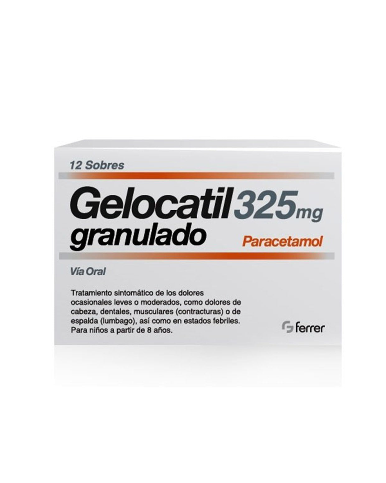 GELOCATIL 1G 12 Comprimidos Tiras-1