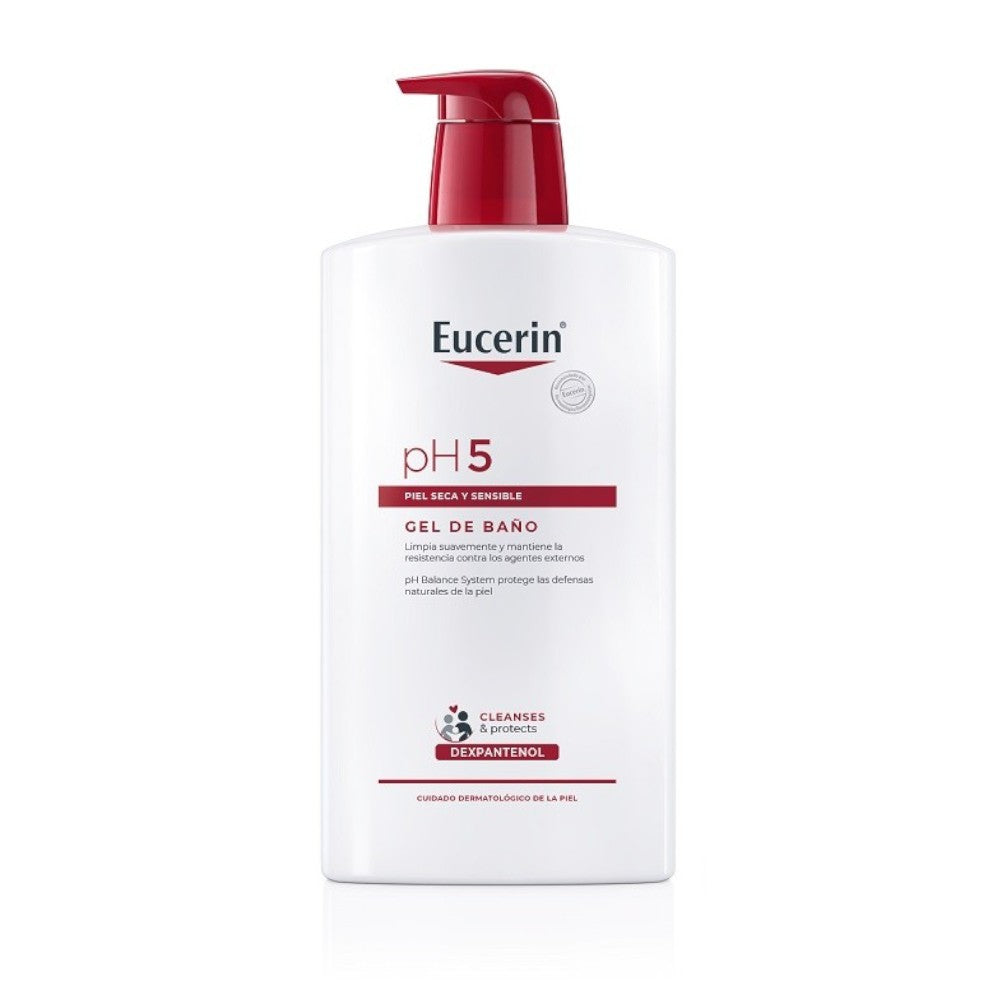 EUCERIN pH5 Gel de Baño Piel Seca y Sensible 1L-1