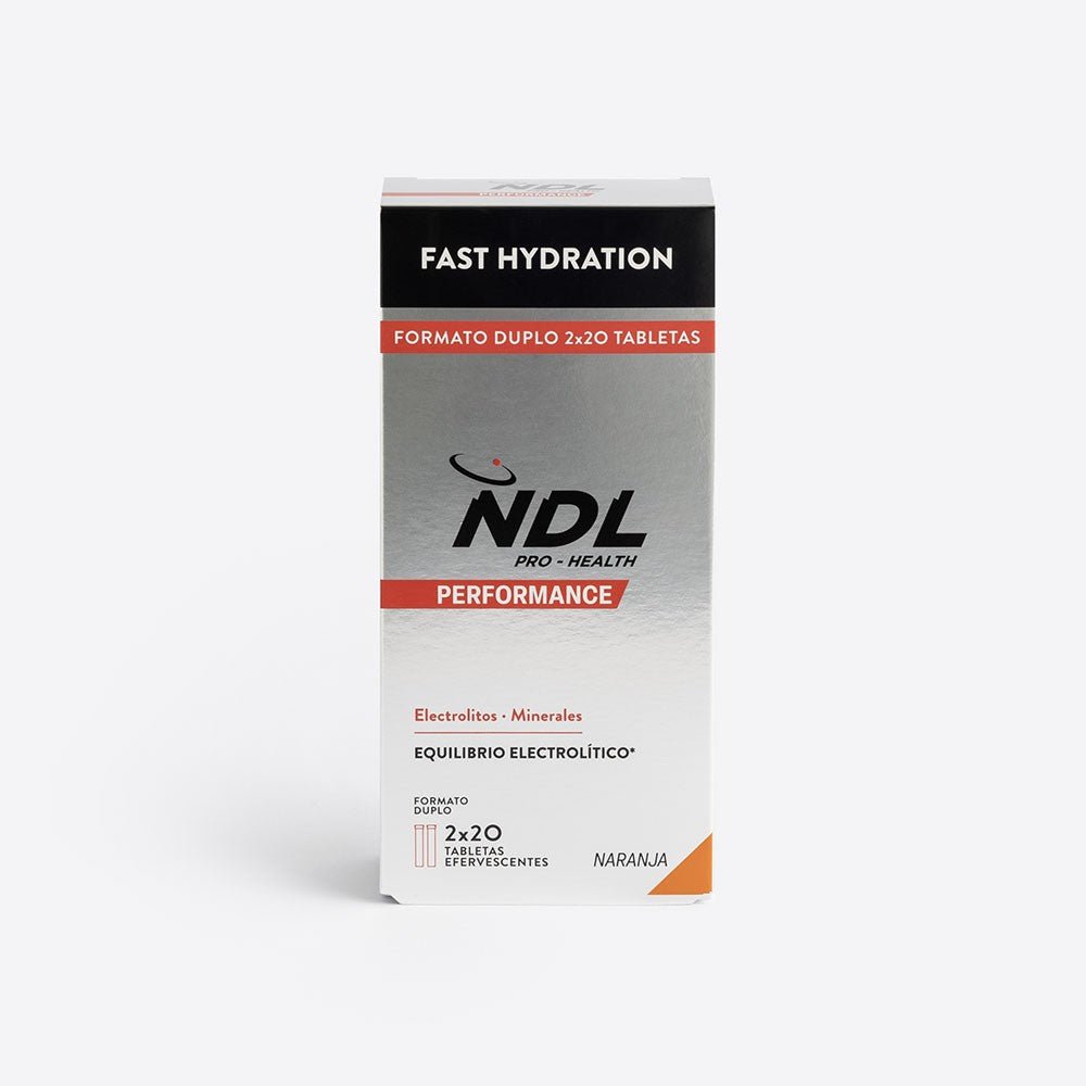 NDL Pro-Health Performance Hidratación Rápida Naranja Duplo 2x20 Tabletas-6