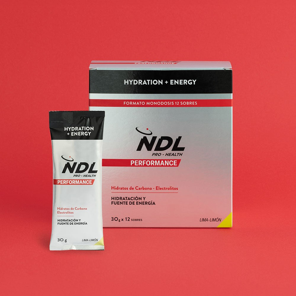 NDL Pro-Health Performance Pack Hidratación y Energía Lima-Limón 12x30 g-4