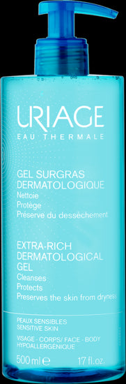 Uriage Gel Surgras Líquido Dermatológico 500 ml-1