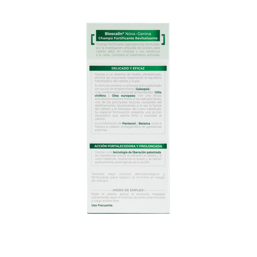 Bioscalin Novagenina Champú Fortificante 200 ml-2
