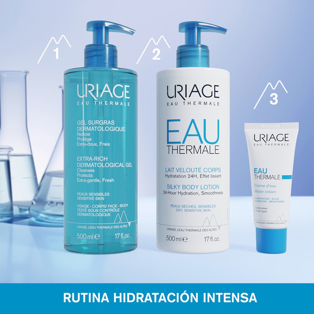 Uriage Gel Surgras Líquido Dermatológico 500 ml-9
