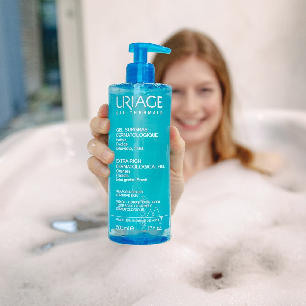 Uriage Gel Surgras Líquido Dermatológico 500 ml-3