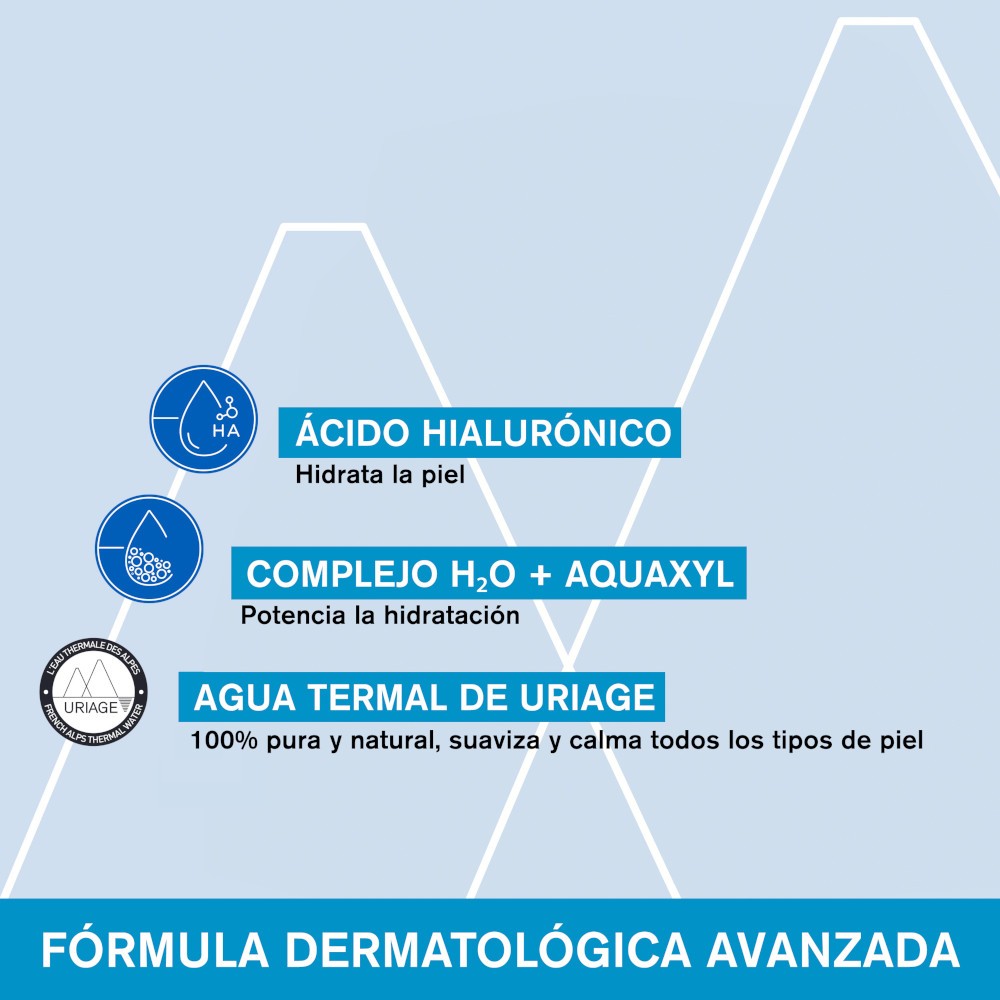 URIAGE Eau Thermale Crema de Agua Hidratación 24 hrs 40ML-6