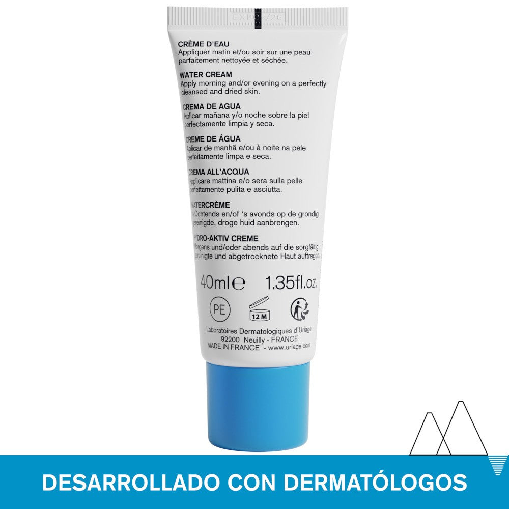 URIAGE Eau Thermale Crema de Agua Hidratación 24 hrs 40ML-3