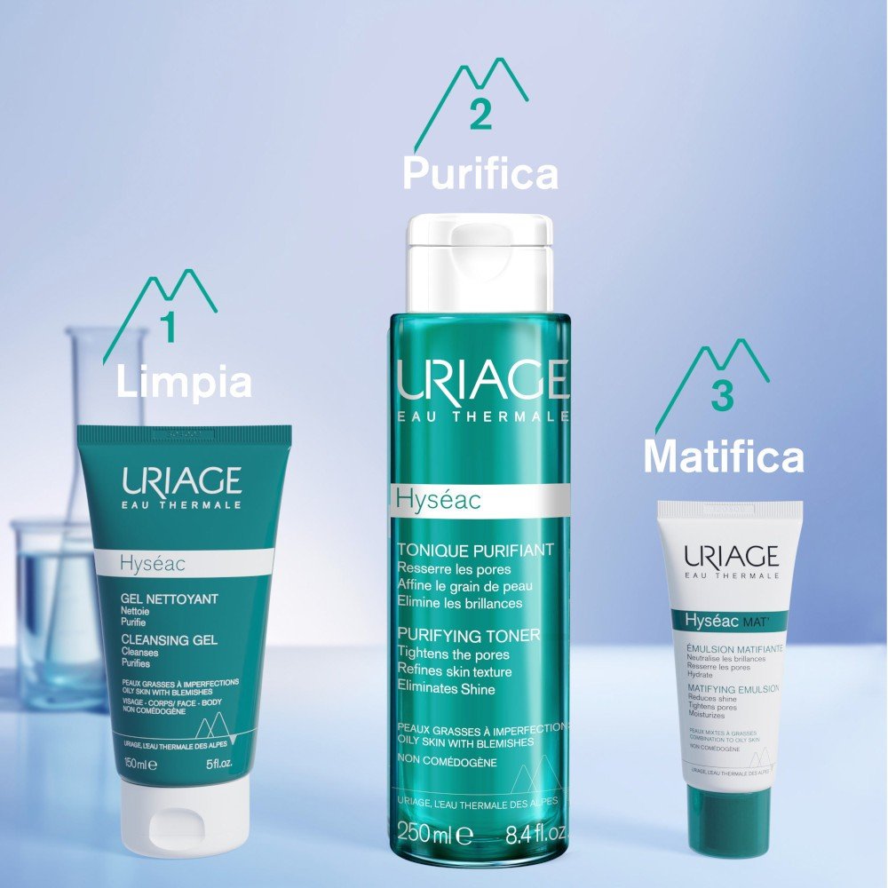 URIAGE Hyseac Emulsión Hidratante Matificante 40 ml-8