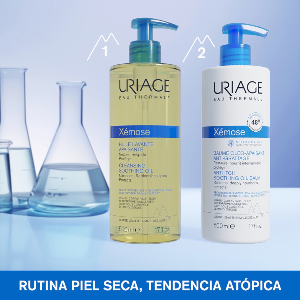 URIAGE Xémose Aceite Limpiador Calmante 500 ml-8