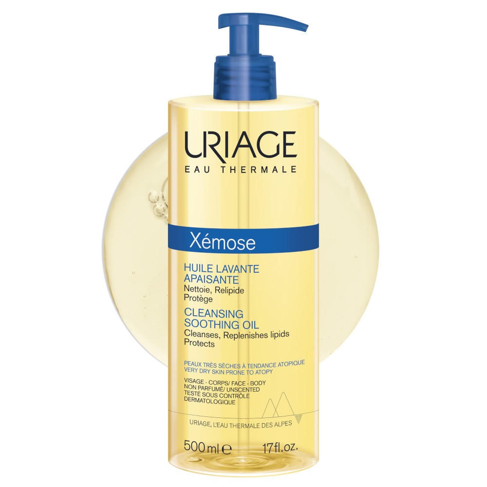 URIAGE Xémose Aceite Limpiador Calmante 500 ml-2