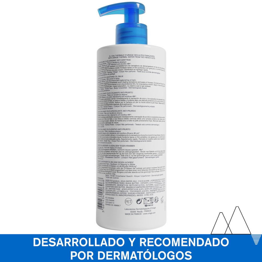 URIAGE Xémose Bálsamo Óleo-Calmante Anti-Picor 500 ml-2