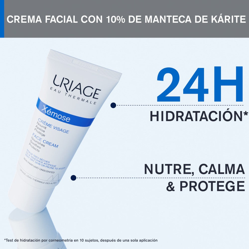URIAGE Xémose Crema Facial Nutritiva 40 ml-5