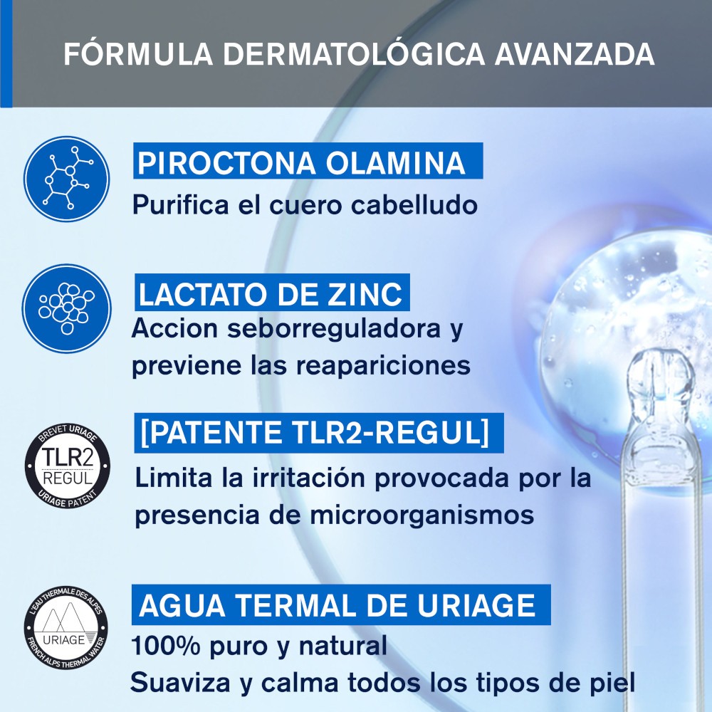 URIAGE DS Champú Anticaspa 200 ml-6