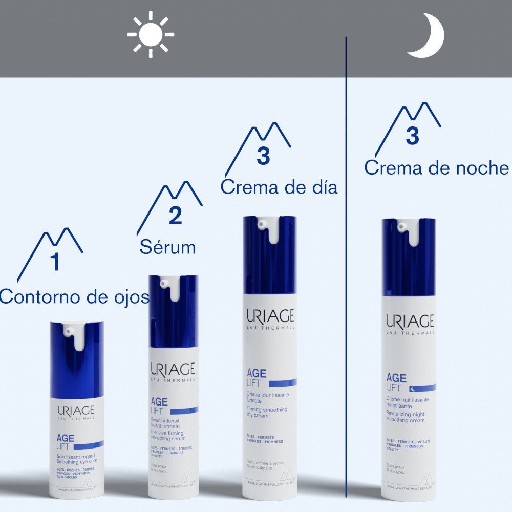 URIAGE Age Lift Crema Noche Revitalizante Antiarrugas 40ml-7