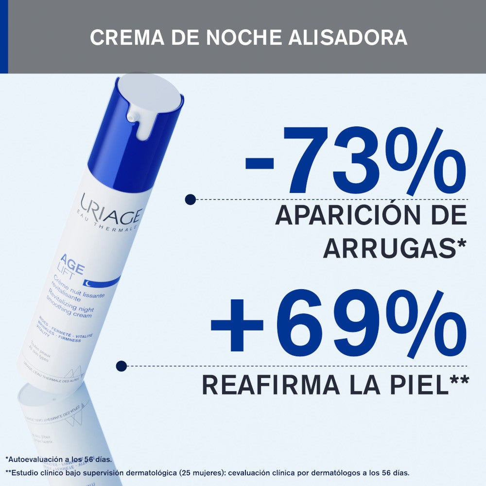 URIAGE Age Lift Crema Noche Revitalizante Antiarrugas 40ml-4