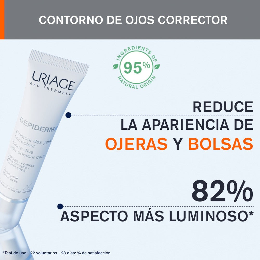 Uriage Dépiderm Contorno de Ojos Corrector 15ml-4