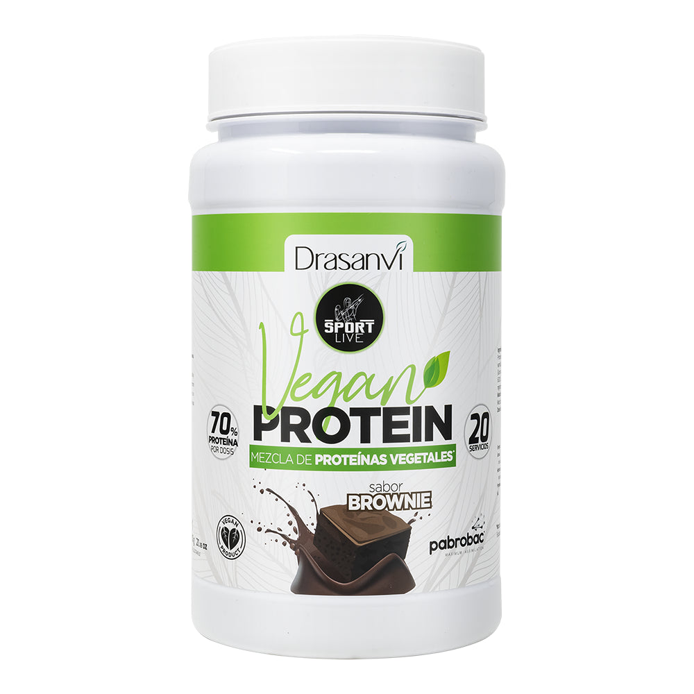 Drasanvi Proteina Vegetal Sabor Brownie 600 g-1