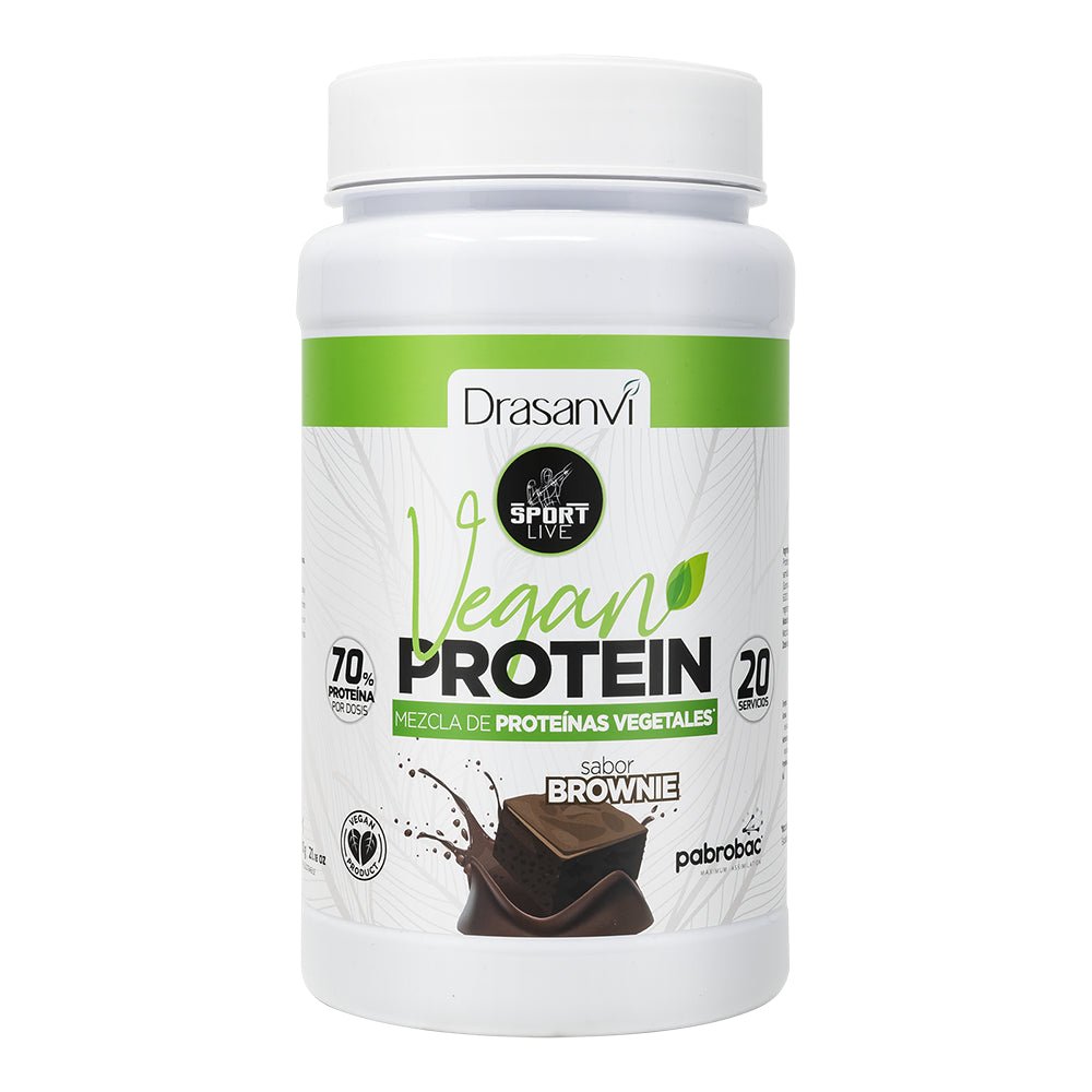 Drasanvi Proteina Vegetal Sabor Brownie 600 g-1