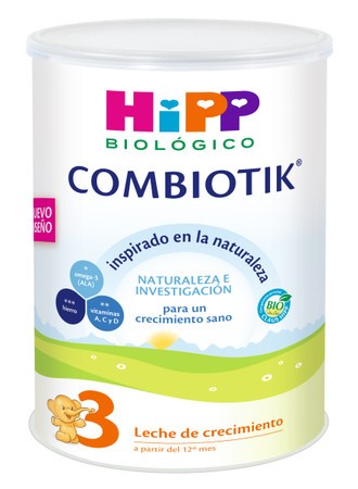 HIPP COMBIOTIK 3 Lait de Croissance Bio 800gr