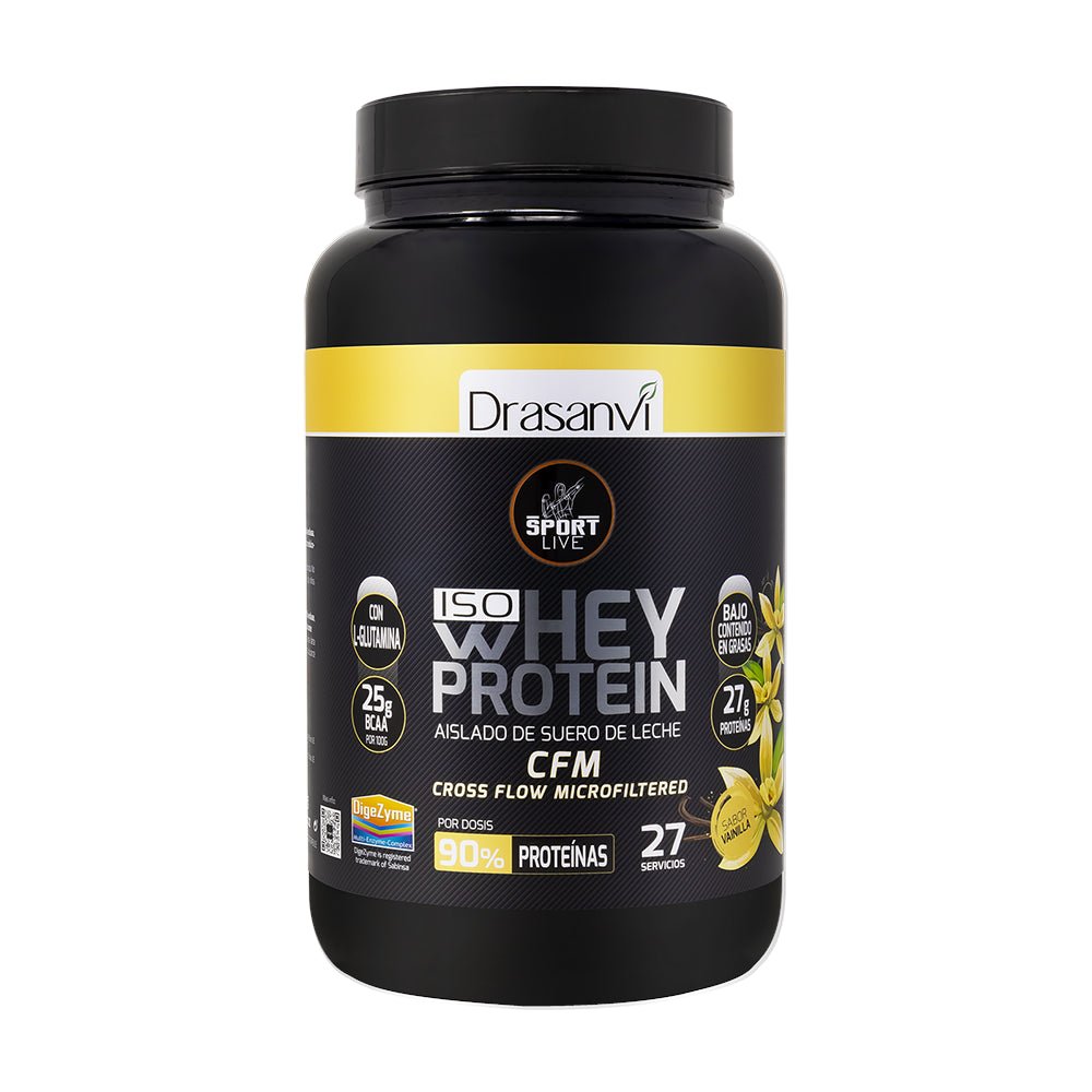 Drasanvi Whey Protein Aislado Vainilla Sport Live 800 g-1