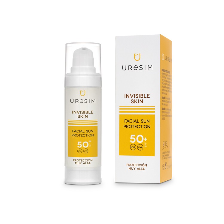 Uresim Invisible Skin Fotoprotector Facial SPF50 30ML-1