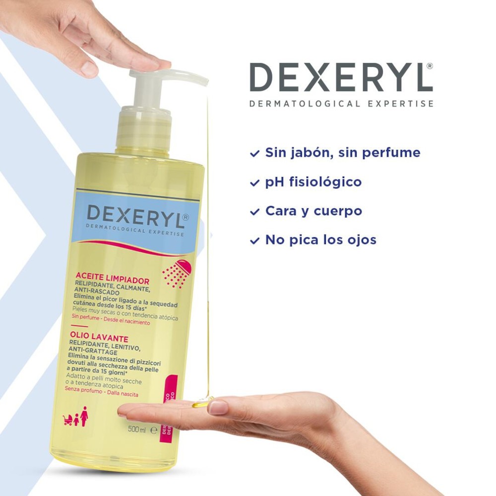 Dexeryl Aceite Limpiador 2x500 ml-3