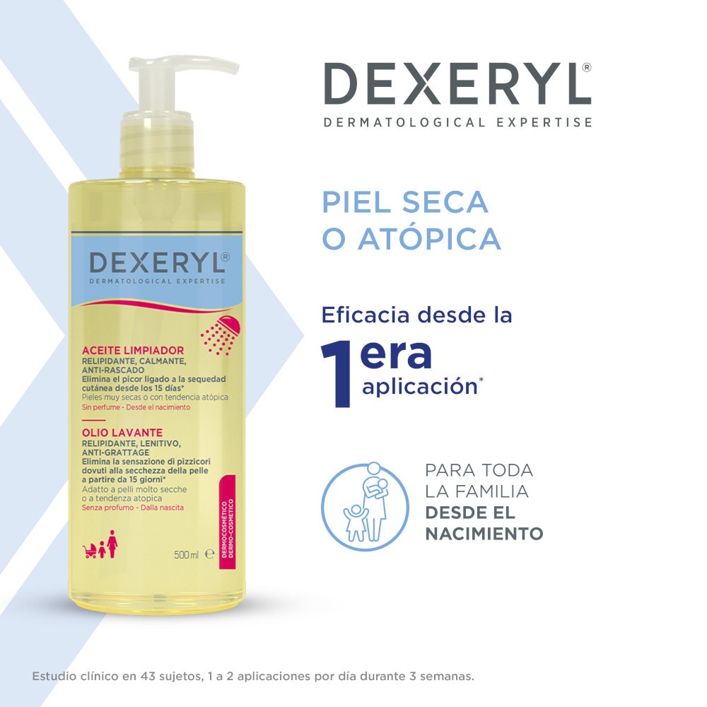 Dexeryl Aceite Limpiador 2x500 ml-5