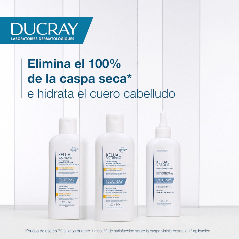 DUCRAY Squanorm Champú Anticaspa Seca 200ML-4