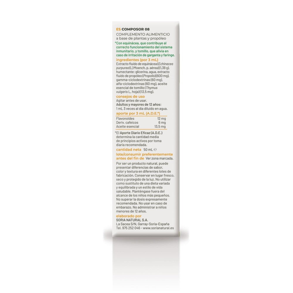 Soria Natural Composor 8 Echina S. XXI50 ml-5
