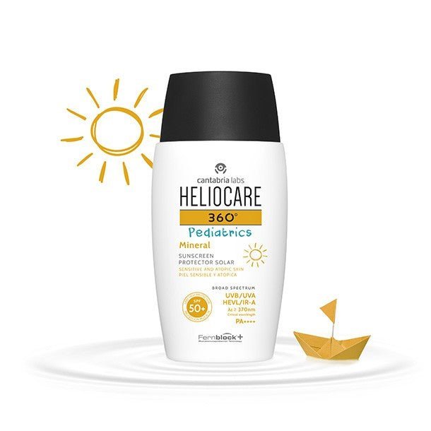 HELIOCARE 360º Pediatrics Pack Mineral SPF50 (50ml) + Pediatrics Spray Transparente 200ml-4