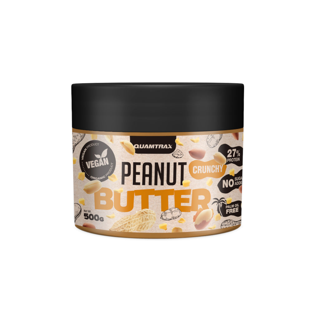 Quamtrax Peanut Butter Crunchy 500 g-1