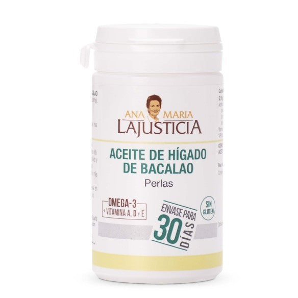Ana María Lajusticia Aceite de Hígado de Bacalao 90 Perlas-1