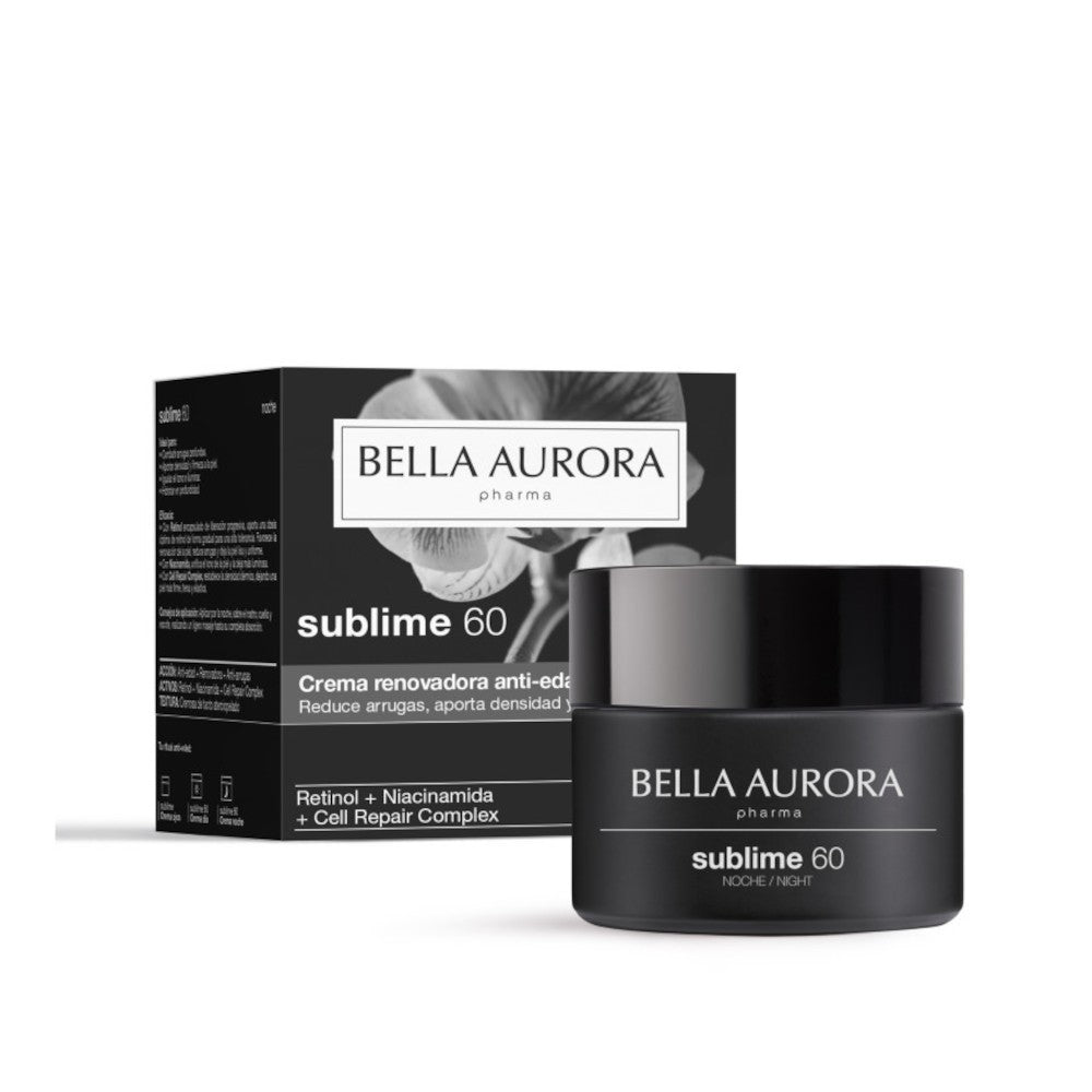 BELLA AURORA Sublime 60+ Crema Renovadora Anti Edad Noche 50ml-1