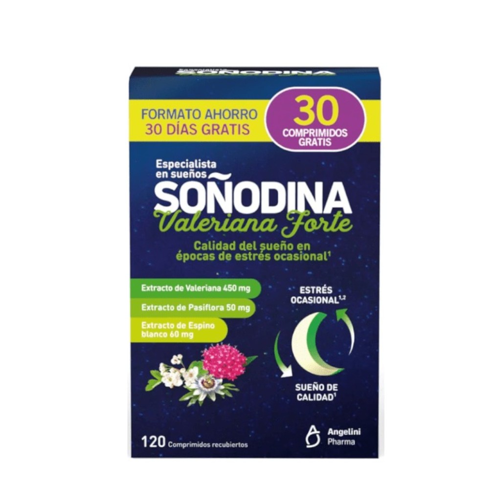 SOÑODINA Valeriana Forte 30 Comprimidos-1