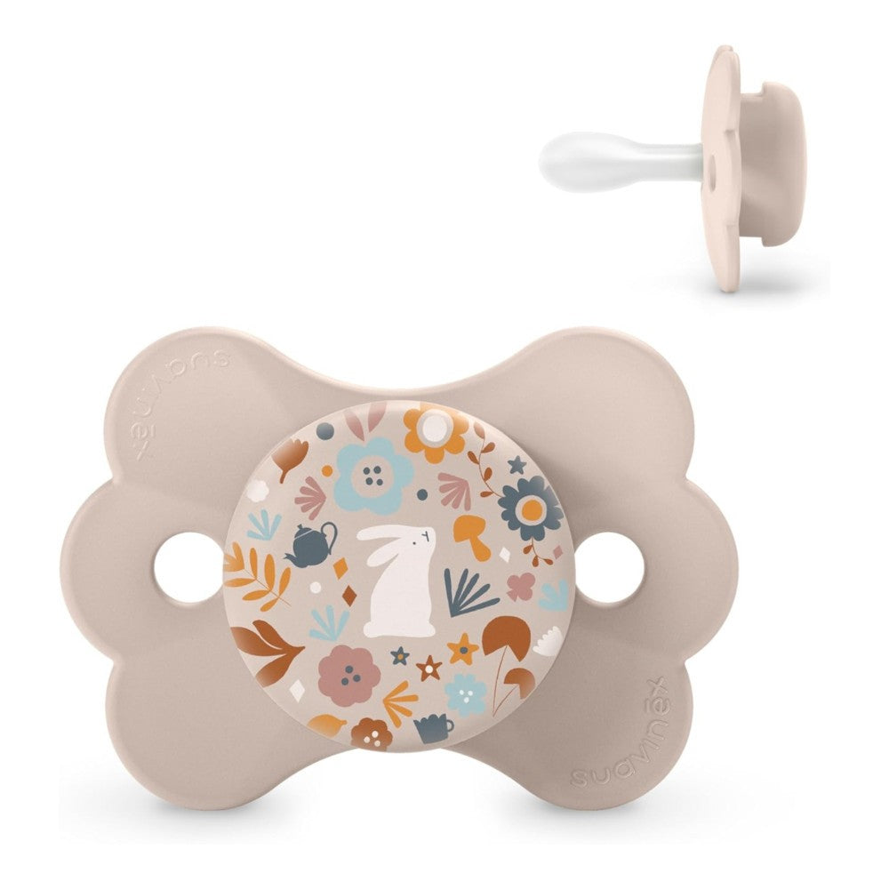 SUAVINEX Chupete SX Pro Silicona Wonder Butterfly Rosa Flores 0-6 Meses-1