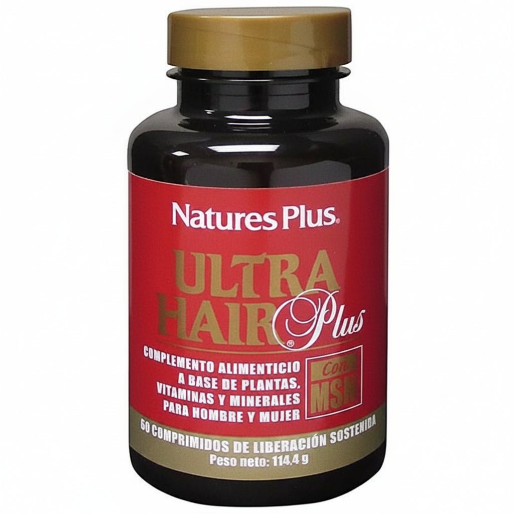 Natures Plus Ultra Hair Plus con MSM 60 Comp