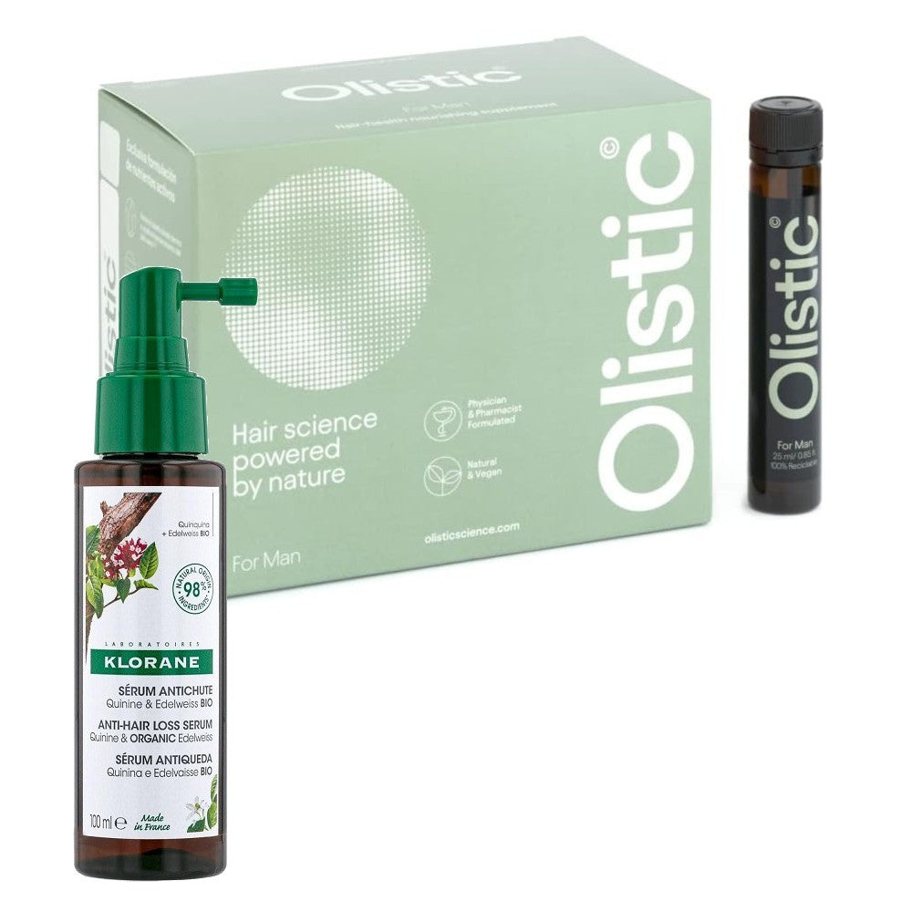 Olistic For Men 28 Unidades + KLORANE Sérum Anticaída Quinina 100ml-1