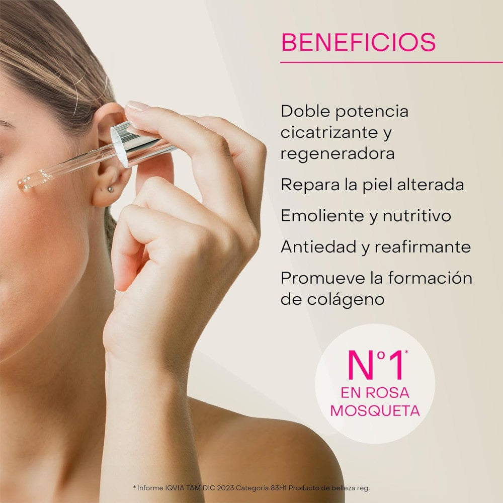 REPAVAR Regeneradora Aceite Puro Rosa Mosqueta Advance 15ML-4