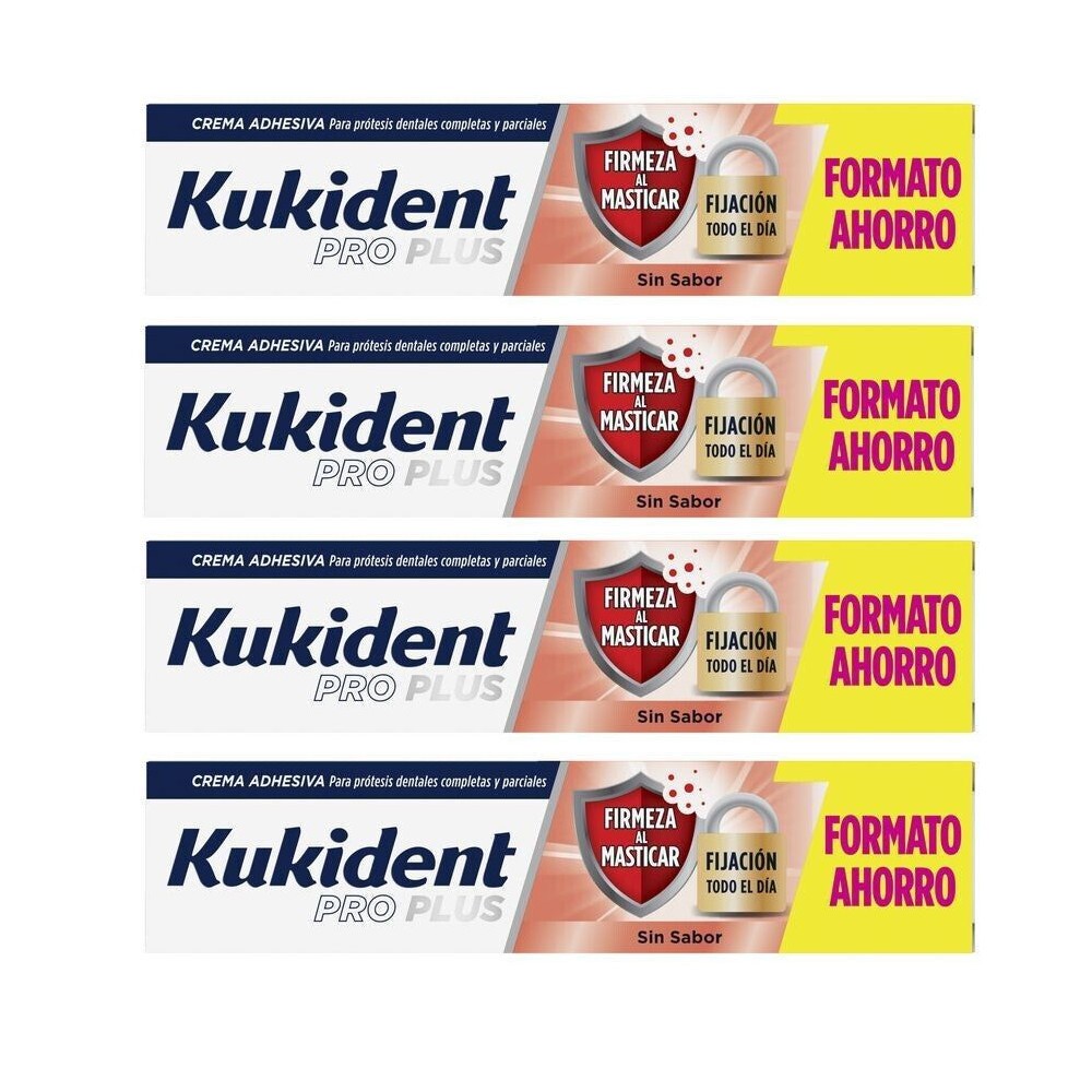 KUKIDENT Pro Plus Sellado Mejor Tecnología Cuádruplo 4x57 g-1