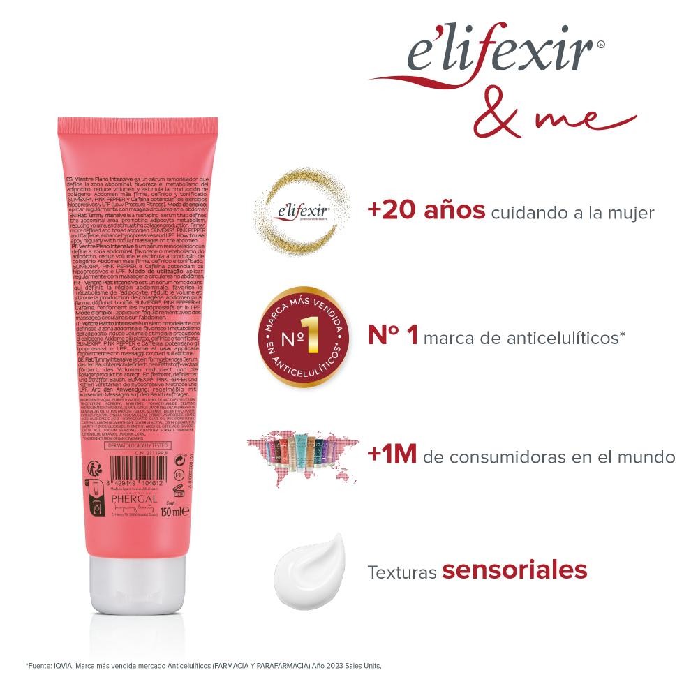 Elifexir Dermo Vientre Plano Intensive Sérum 150ml-9