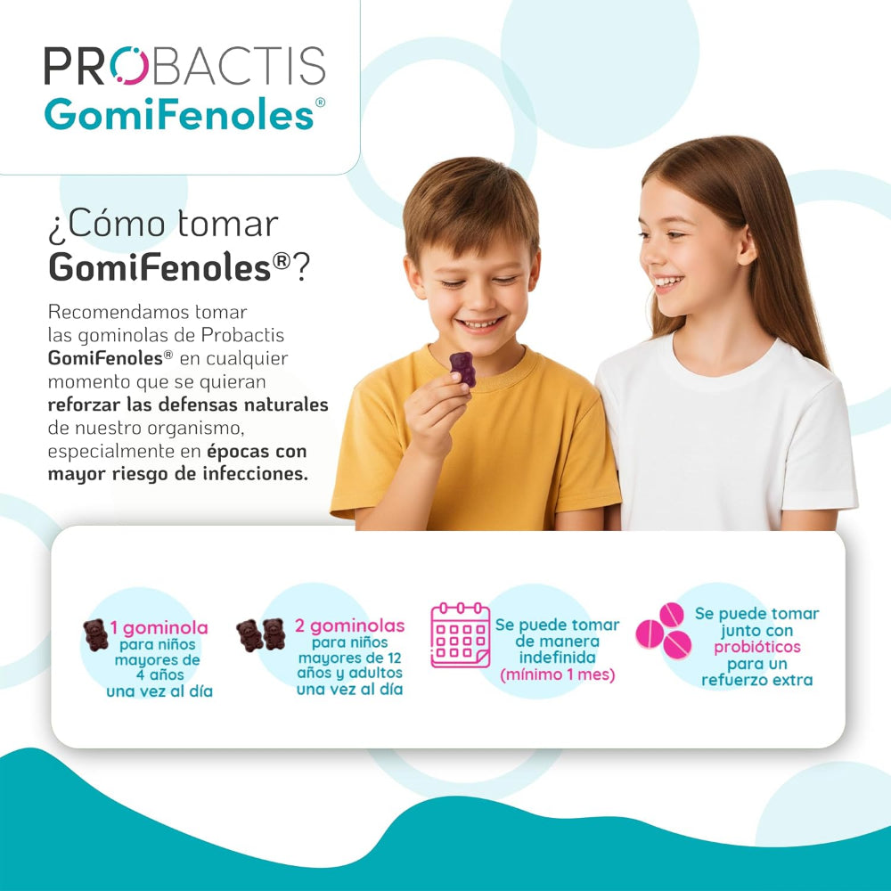 Probactis Gomifenoles 60 Gominolas