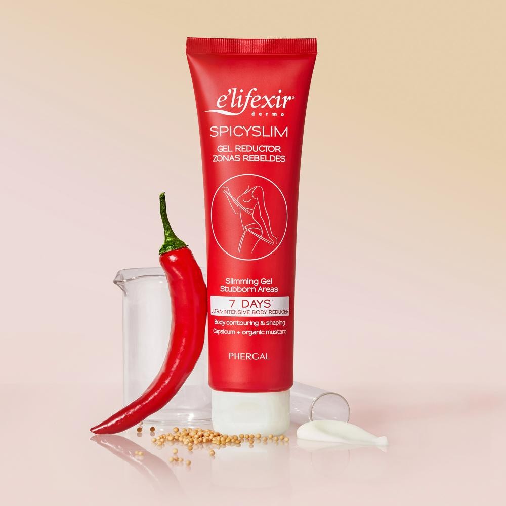 ELIFEXIR Spicyslim Gel Reductor Zonas Rebeldes 150 ml-3