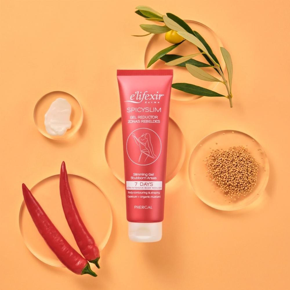ELIFEXIR Spicyslim Gel Reductor Zonas Rebeldes 150 ml-4