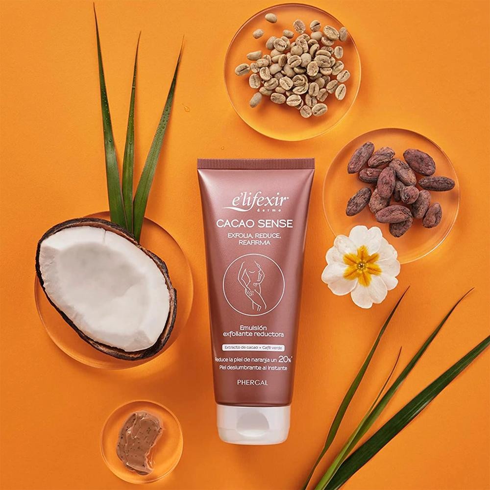 ELIFEXIR Cacao Sense Exfoliante Corporal Reductor 200 ml-2