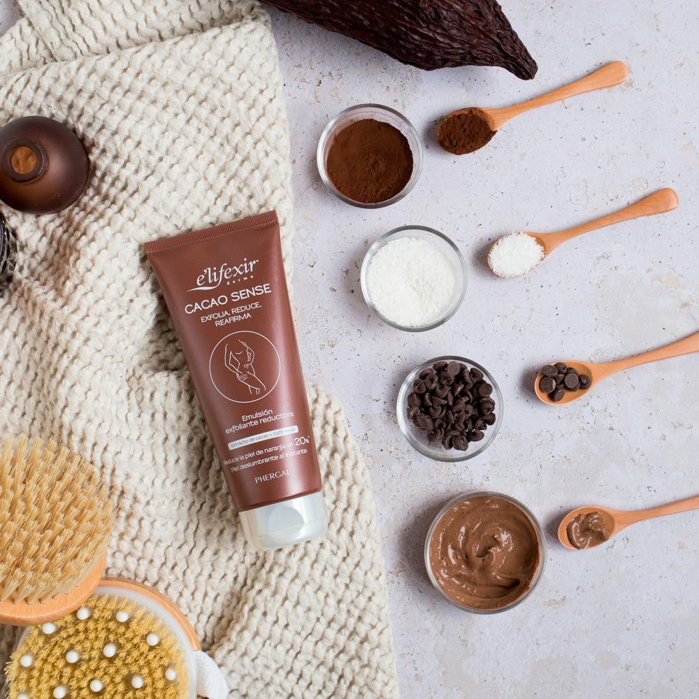 ELIFEXIR Cacao Sense Exfoliante Corporal Reductor 200 ml-6