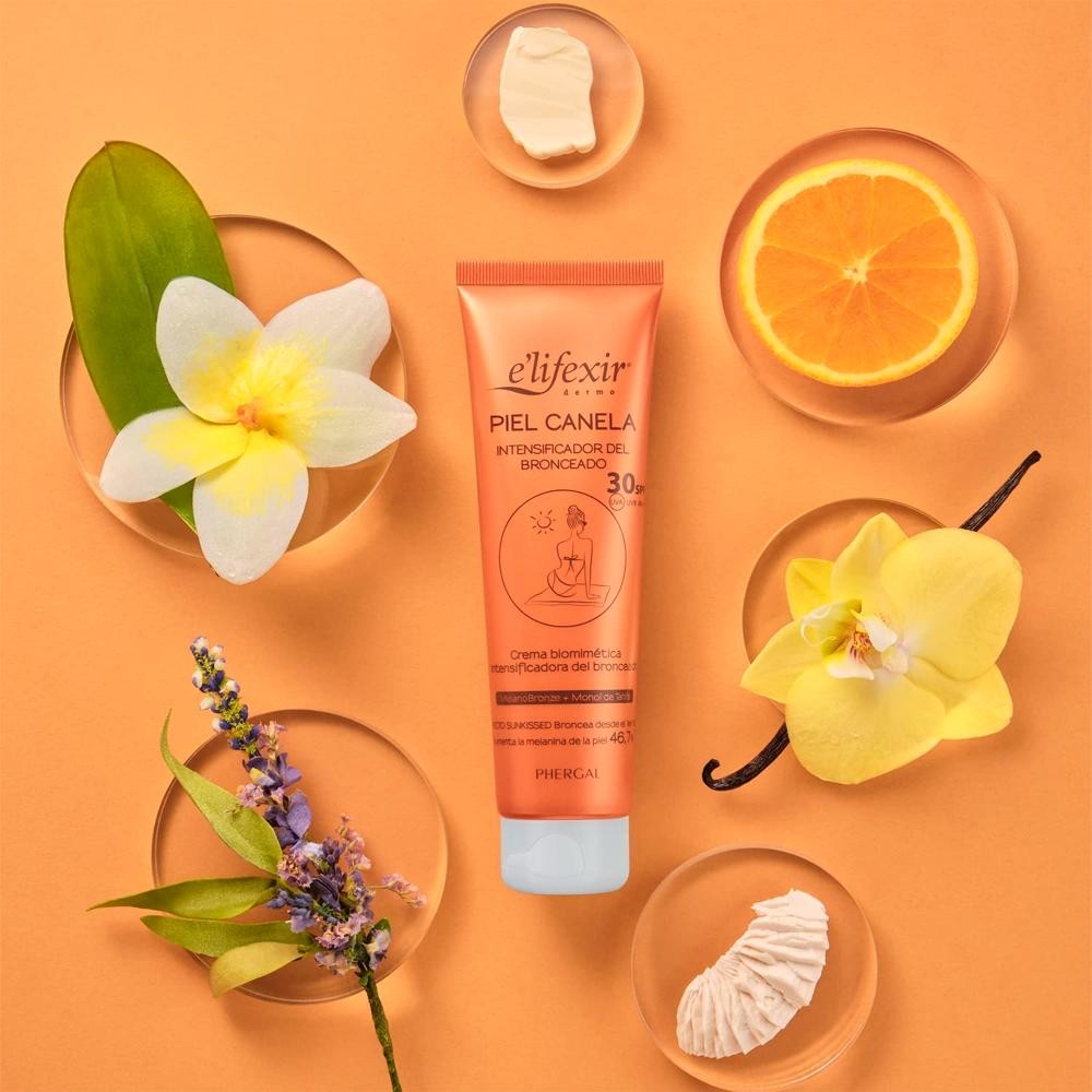 ELIFEXIR Piel Canela Intensificador Bronceado SPF 30+ 150 ml-2
