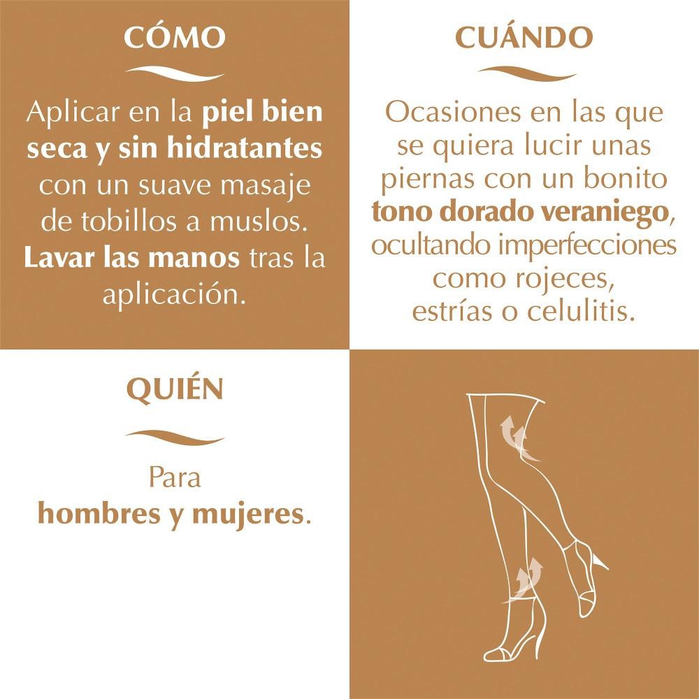 ELIFEXIR Dermo Maquillaje Piernas Efecto Bronceador Drenante 150ml-6