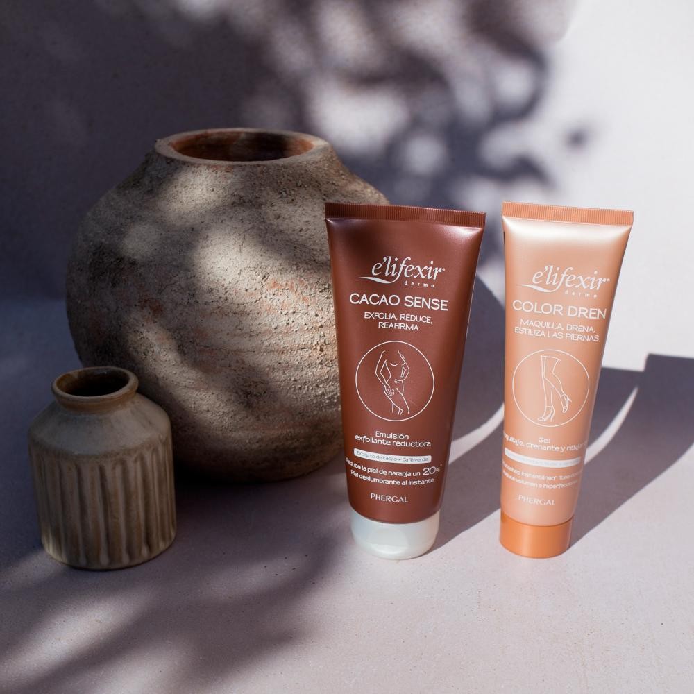 ELIFEXIR Dermo Maquillaje Piernas Efecto Bronceador Drenante 150ml-7