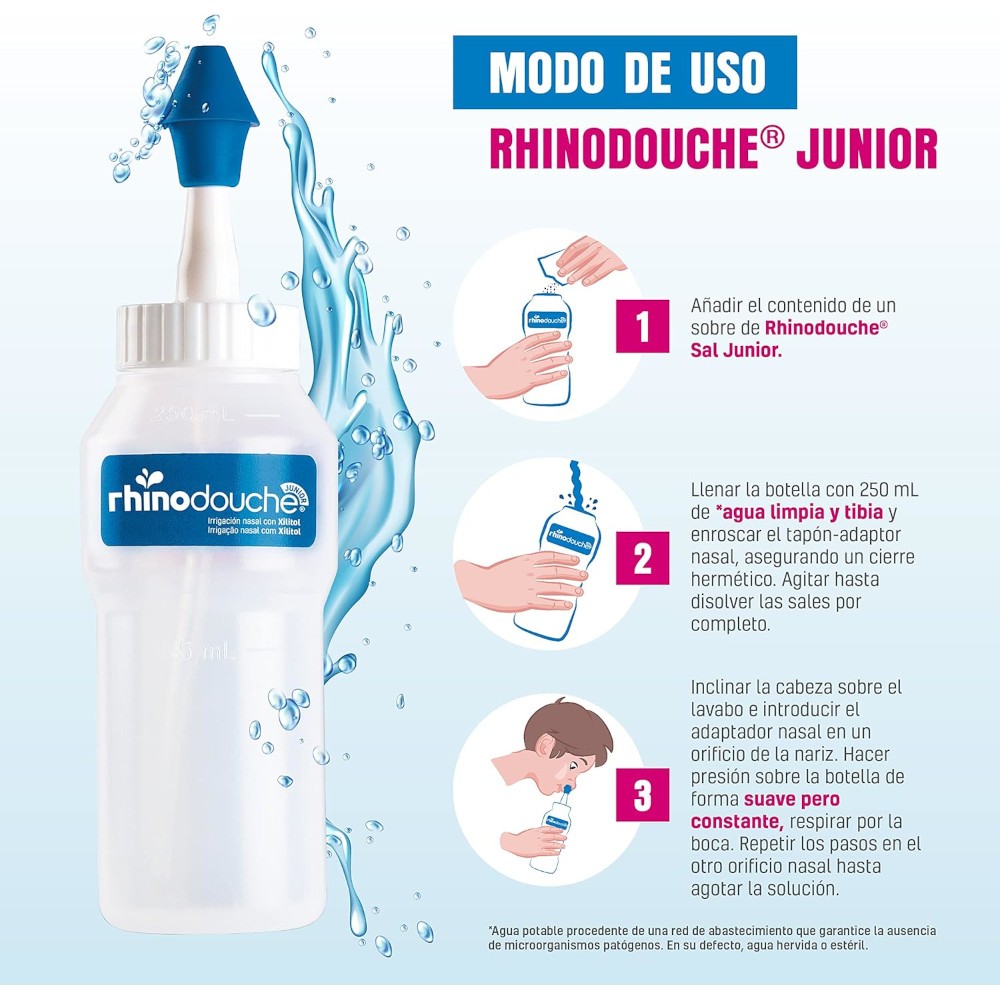 Rhinodouche Sal Nasal Junior 40 sobres-2